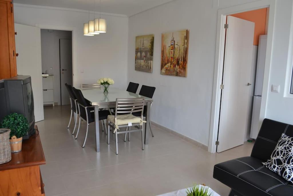 Apartamento Junto A Playa Y Cerca De Campo De Golf El Perellonet Eksteriør billede
